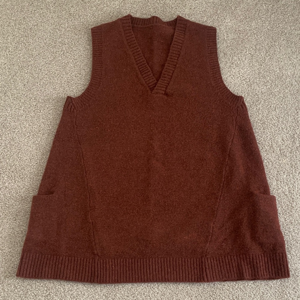 Cozy Picket Sweater Vest